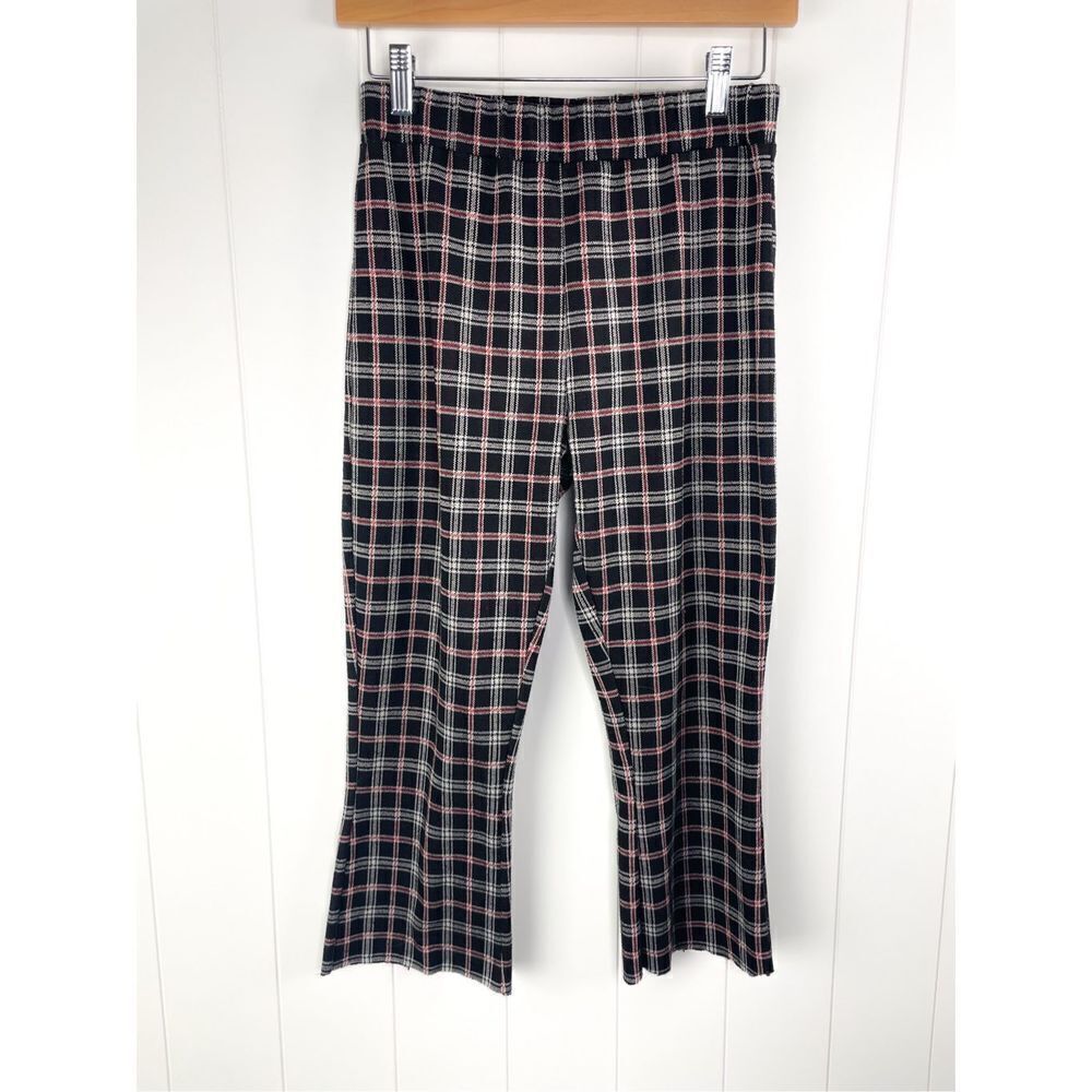 Urban Outfitters Casey‎ Kick Flair Soft Plaid Pant S